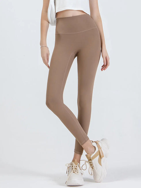 'Iluka' Wide Waistband Leggings - Celes Fashion